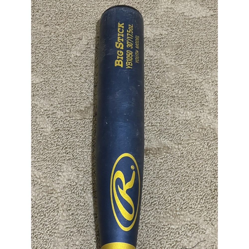 Rawlings Scandium X15 Baseball‎ Bat YB1050 30"/17.5 oz.Youth Model Big Stick - Picture 4 of 6
